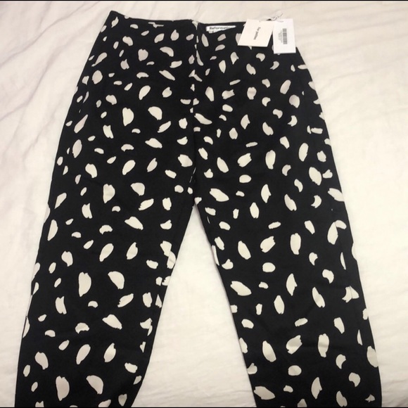 REFORMATION MARLON SPLOTCH PANTS - Picture 6 of 9